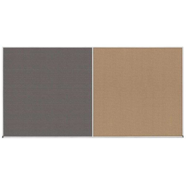 Enclosed Corkboard, 1 Door, 48